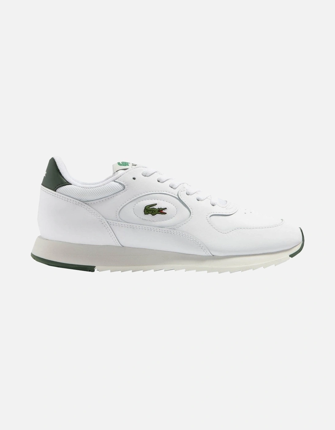 Men's White Linetrack Trainers, 7 of 6