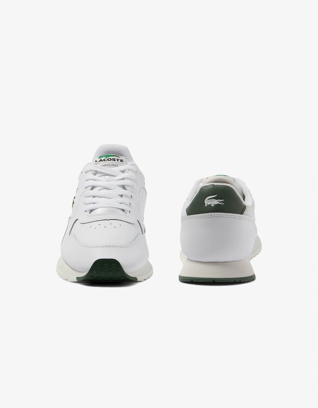 Men's White Linetrack Trainers