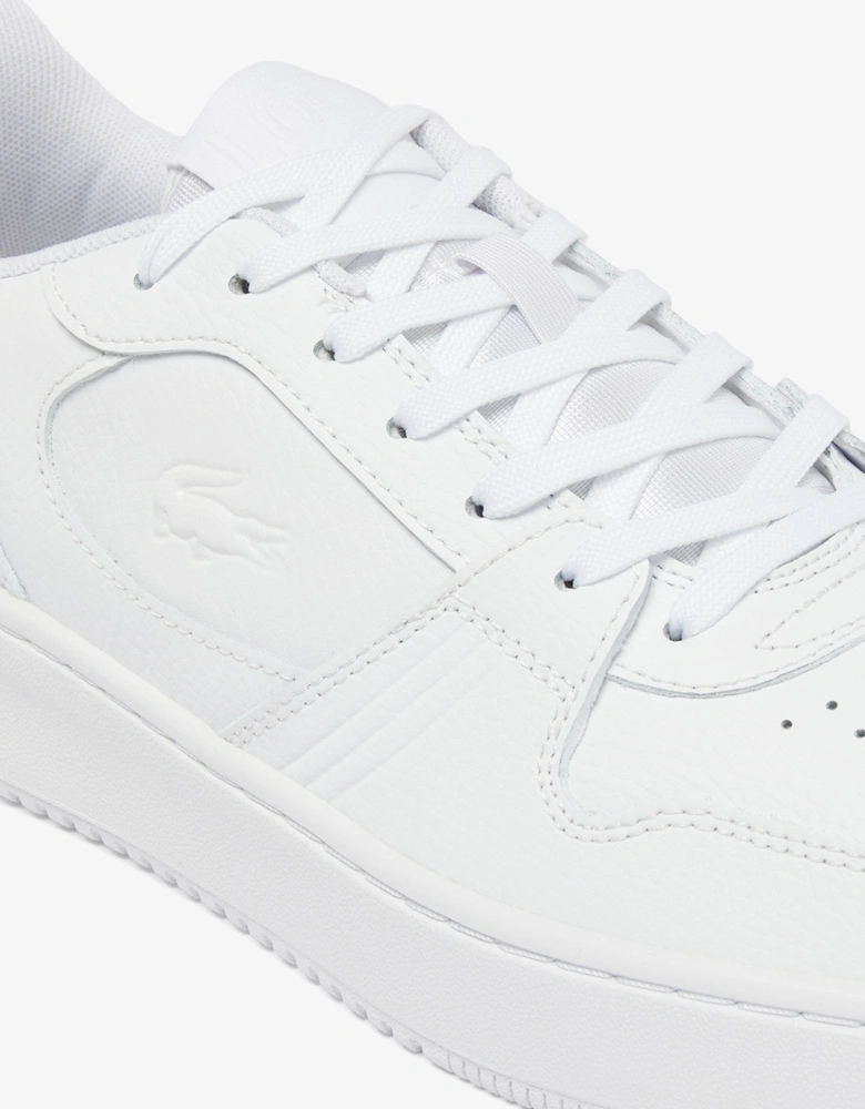 Men's L001 Mid Leather White Trainer