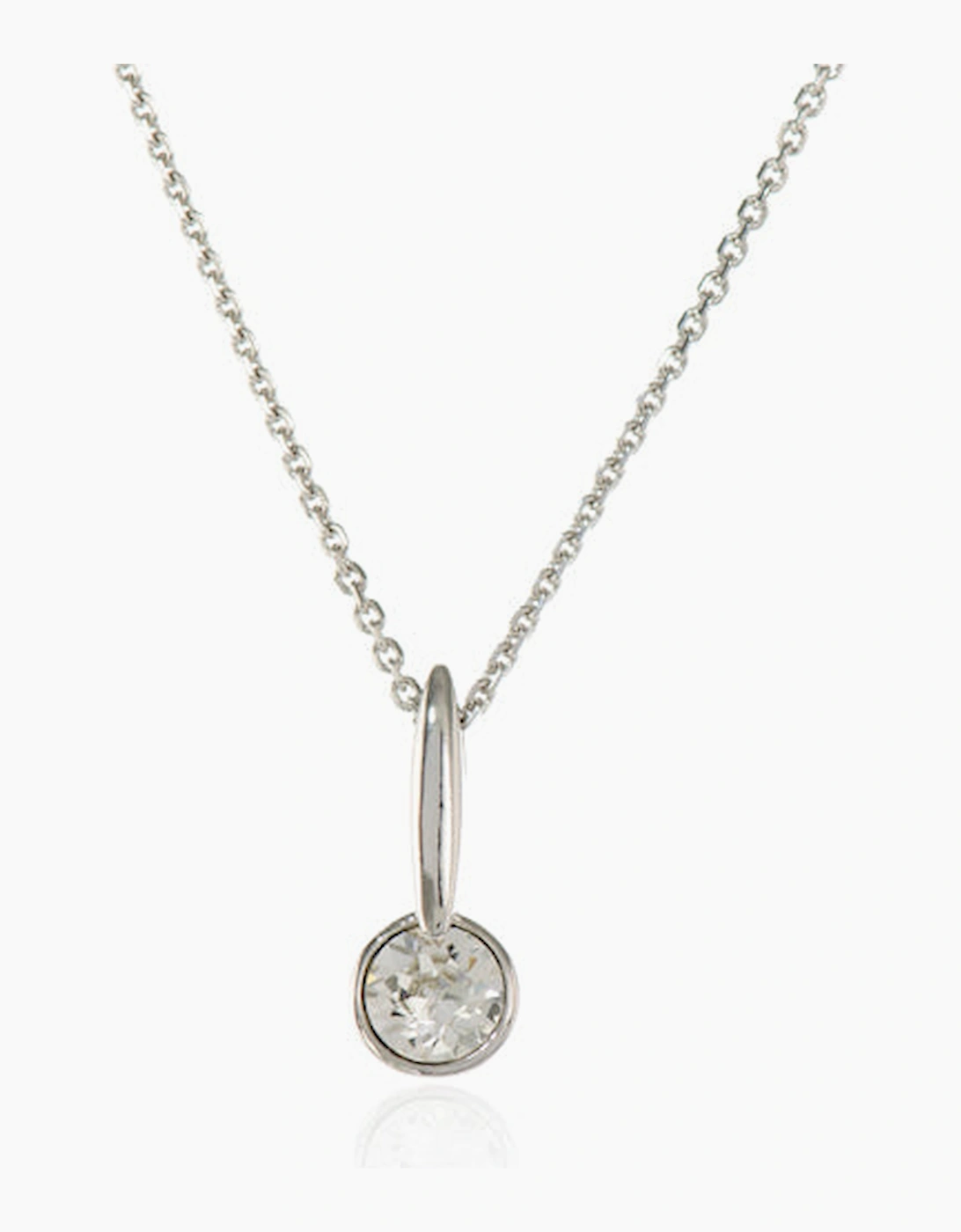 Cachet London Women's Silver Lara Simply Pendant 2Cm