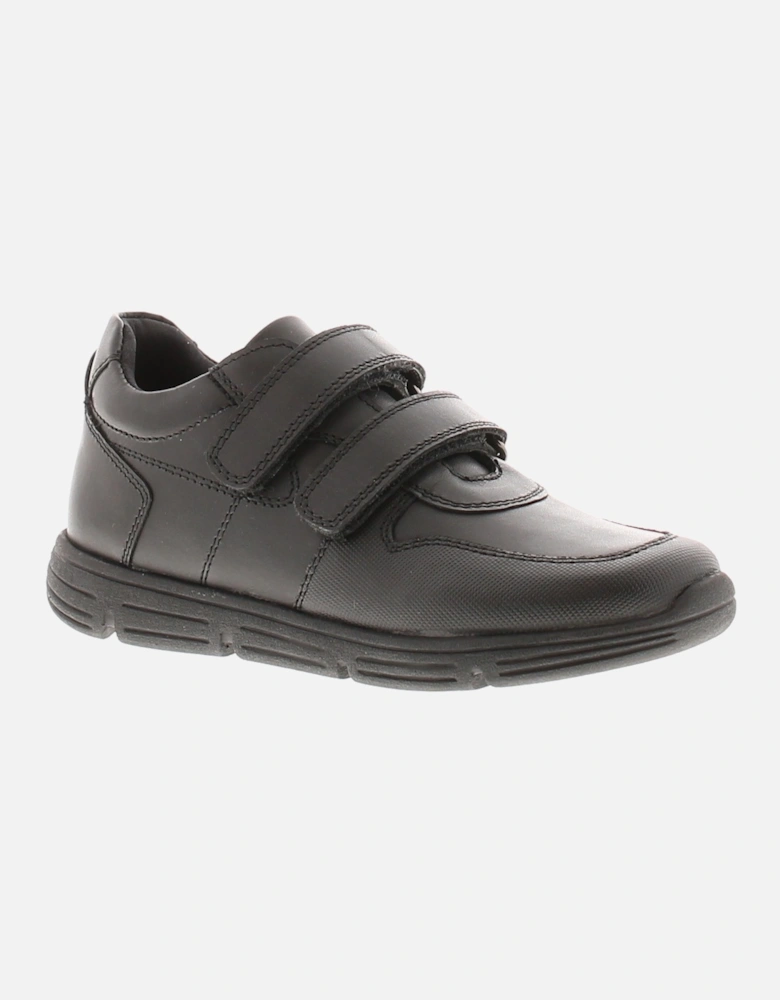 Boys Shoes School Younger Boys Bobby Leather black UK Size