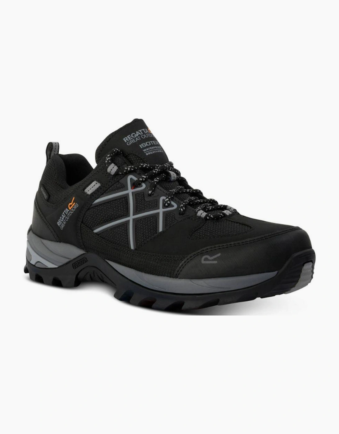 Regatta Men's Black Samaris Iii Low Walking Shoes - Size 6 UK