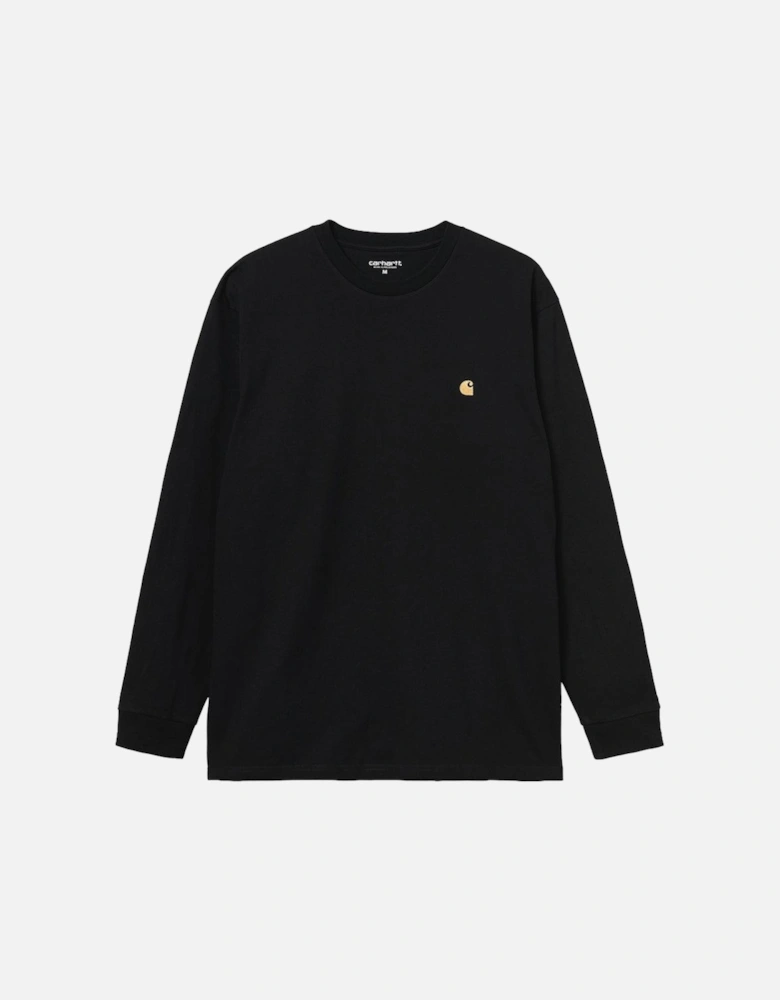 L/S Chase T-Shirt Black/Gold