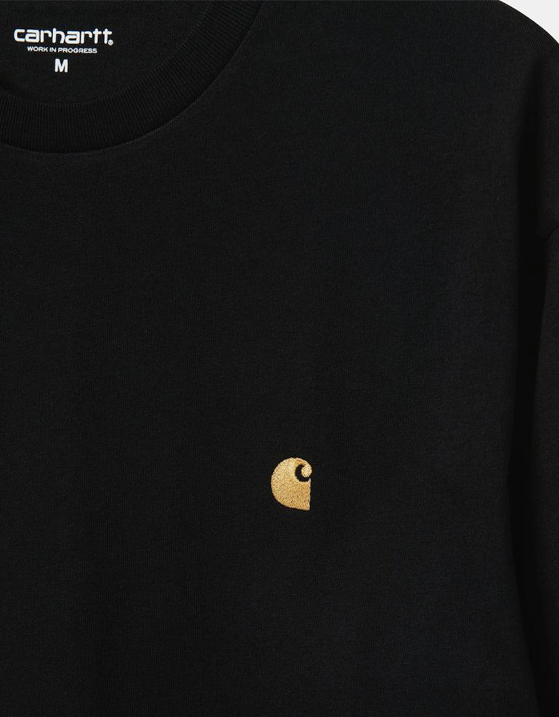 L/S Chase T-Shirt Black/Gold