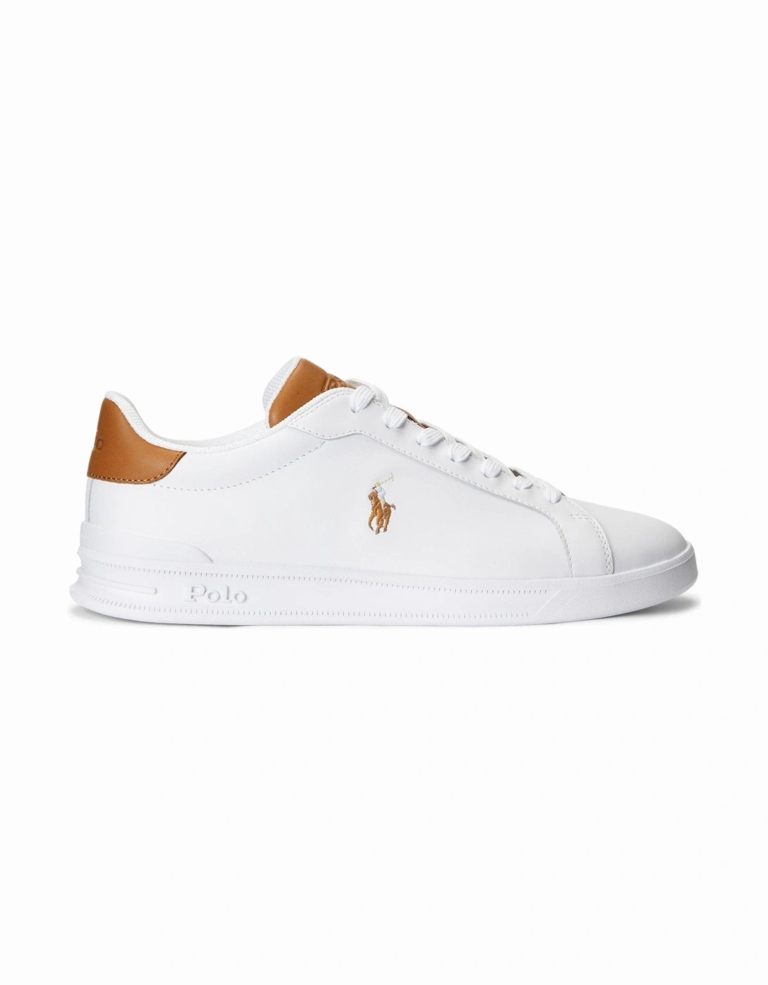 Heritage Court Leather Trainers - White, 2 of 1