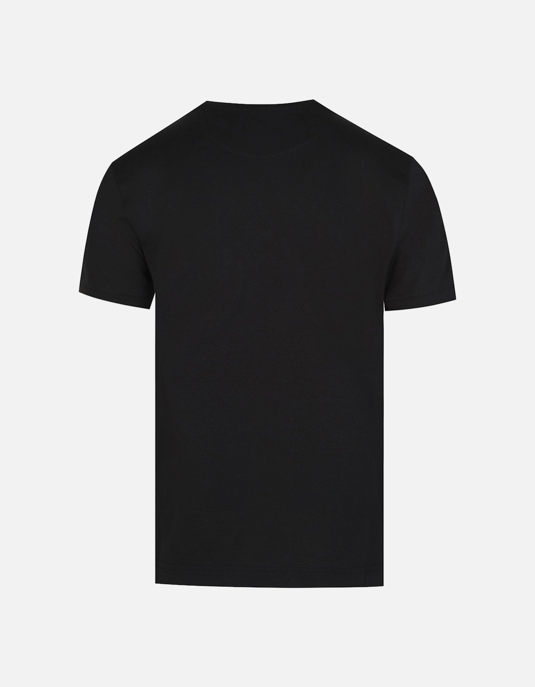 Zig-Zag Logo T-Shirt in Black