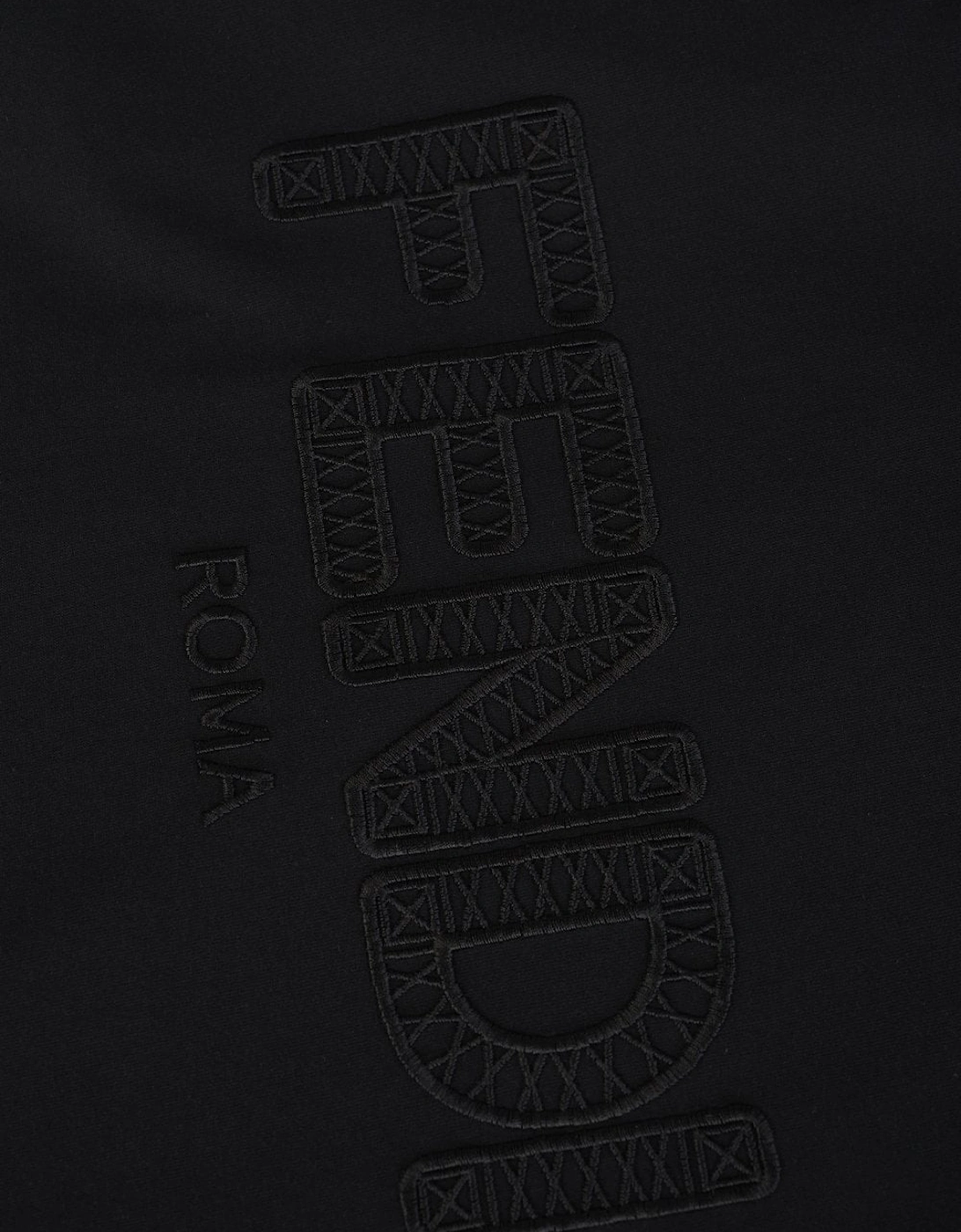 Zig-Zag Logo T-Shirt in Black