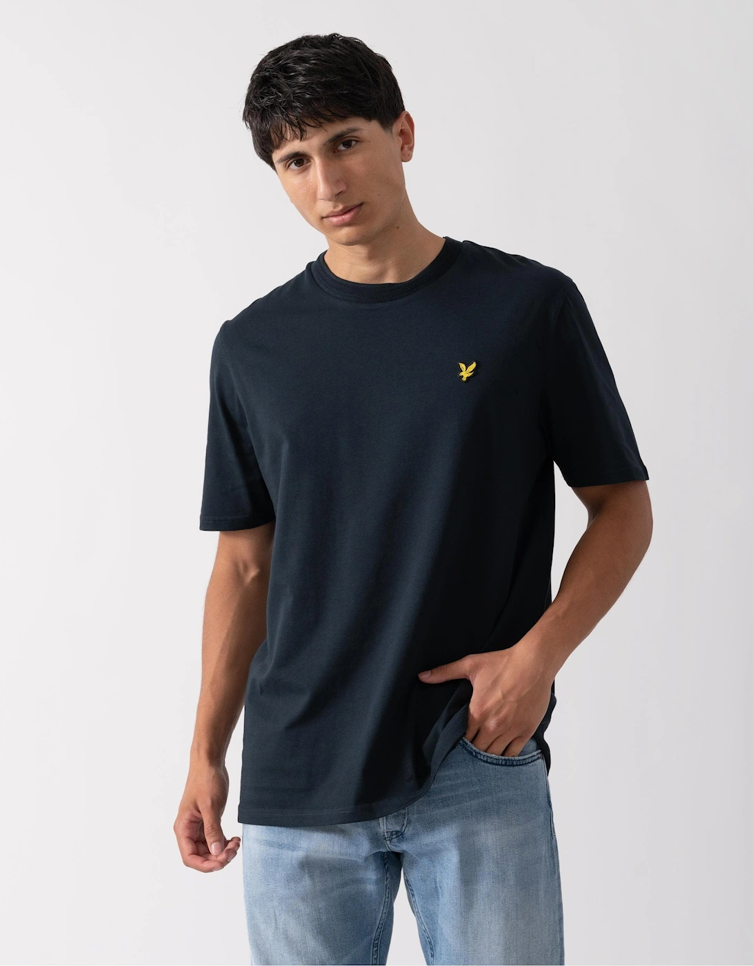 Lyle & Scott Rally Mens Tipped T-Shirt, 5 of 4