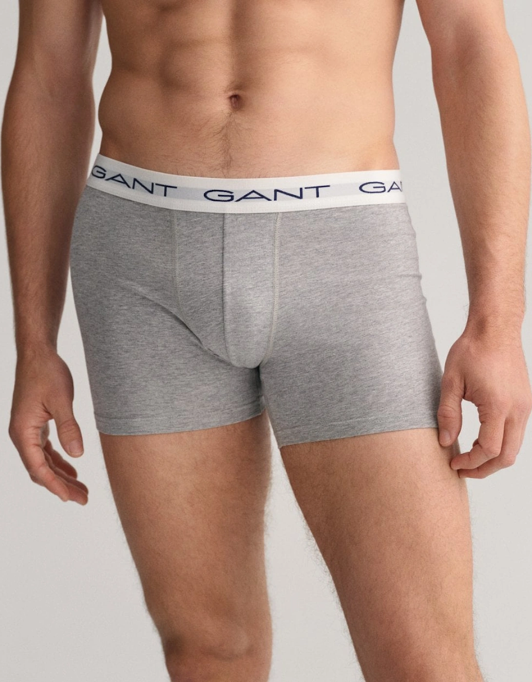 Men's GANT Mens Boxer Brief 3-Pack - Grey - Size: 35/34/32