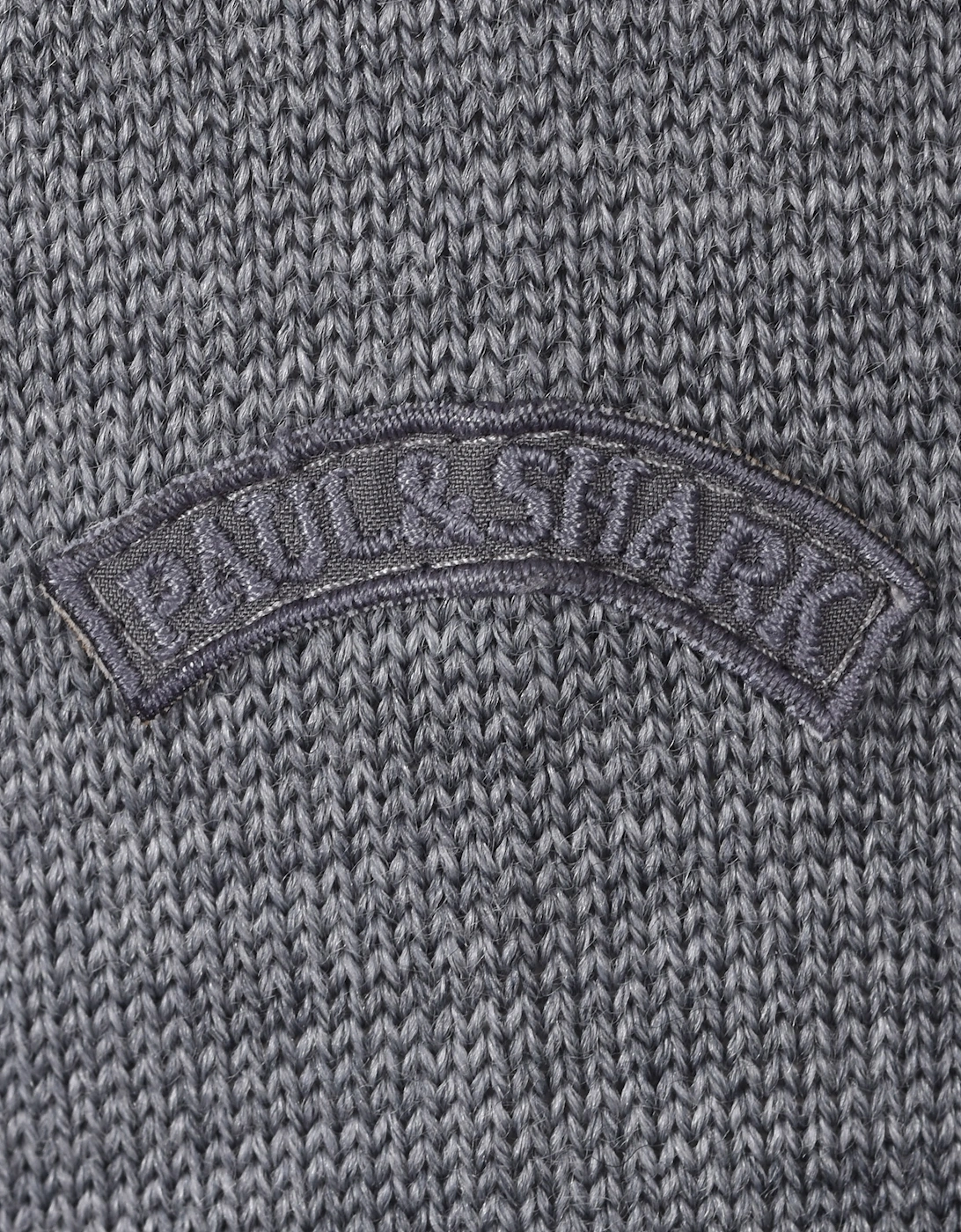 Paul And Shark Half Zip Knitwear Grey