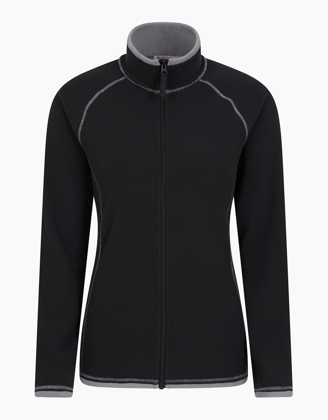 Women's Mountain Warehouse Womens/Ladies Montana Fleece Jacket - Black - Size: 22