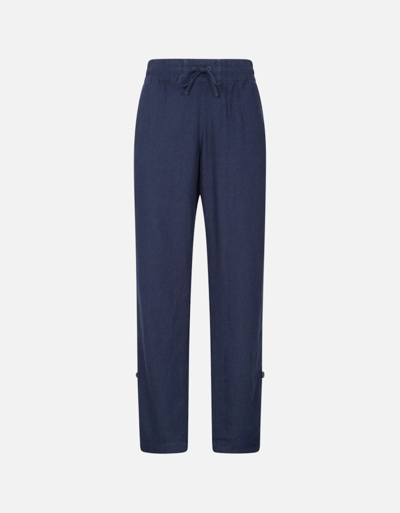 Womens/Ladies Breeze Linen Blend Trousers