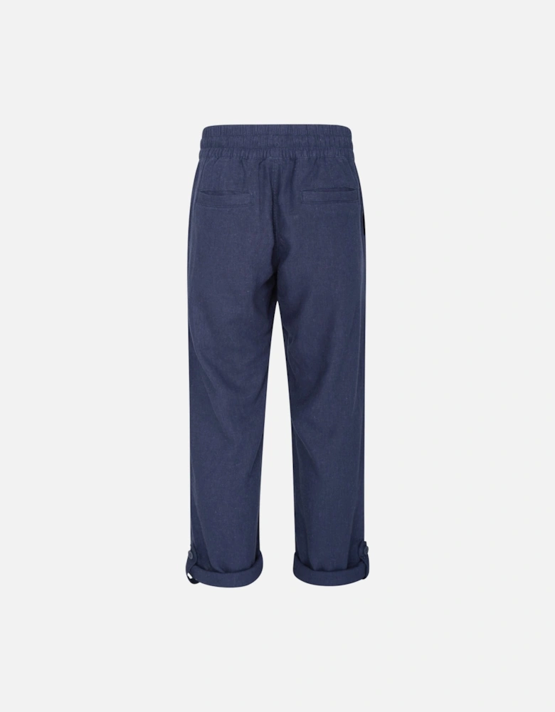Womens/Ladies Breeze Linen Blend Trousers
