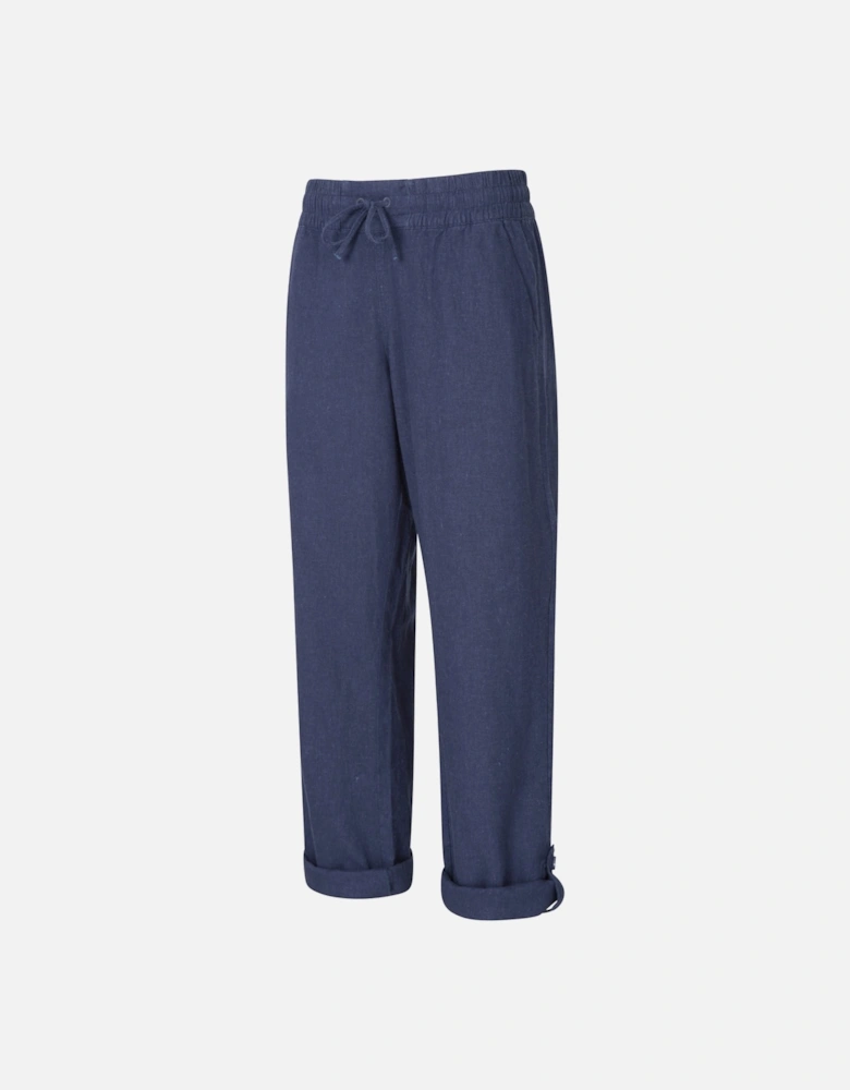 Womens/Ladies Breeze Linen Blend Trousers