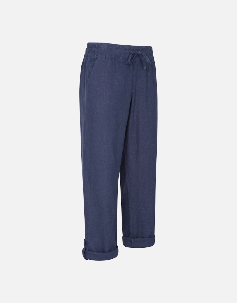 Womens/Ladies Breeze Linen Blend Trousers