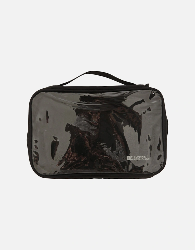 Clear Travel Toiletry Bag Set (Pack of 3)
