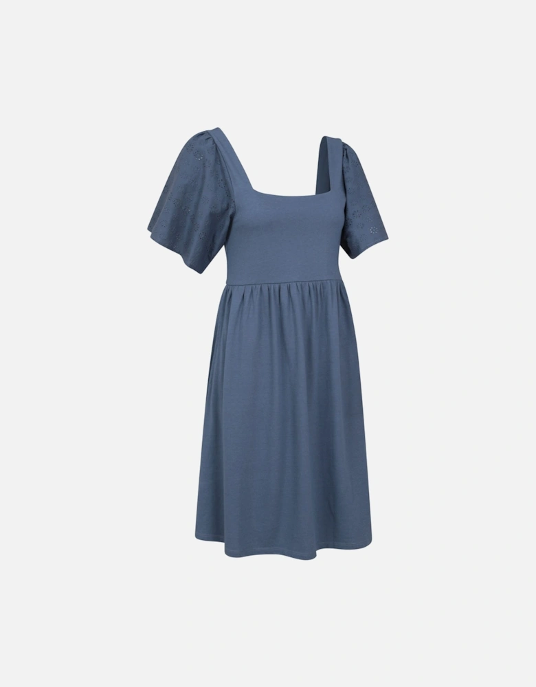 Womens/Ladies Verona Broderie Sleeve Dress