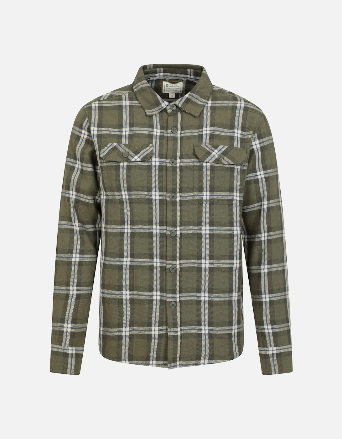 Mens Clyde Checked Shirt, 5 of 4