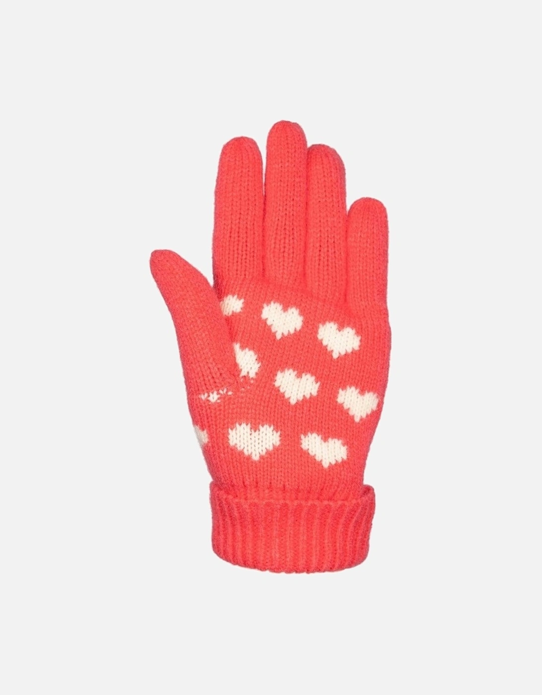 Girls Mary Hearts Gloves, 5 of 4