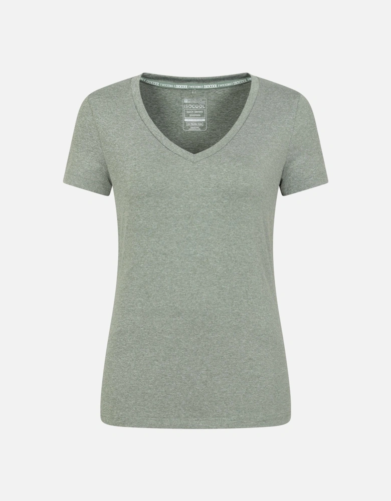 Womens/Ladies Vitality V Neck T-Shirt