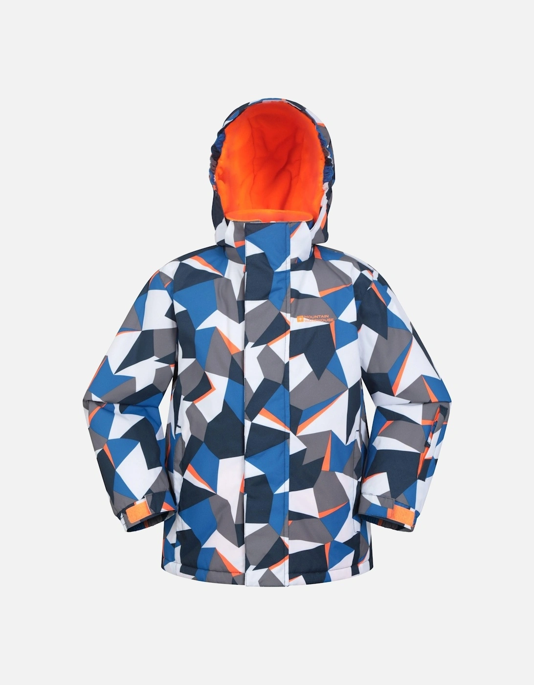 Childrens/Kids Mogal Geometric Ski Jacket