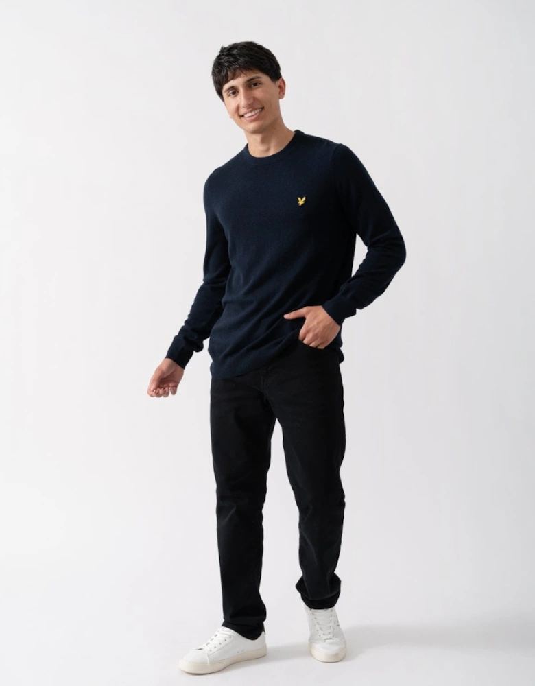 Lyle & Scott Cotton Merino Mens Crew Neck Jumper