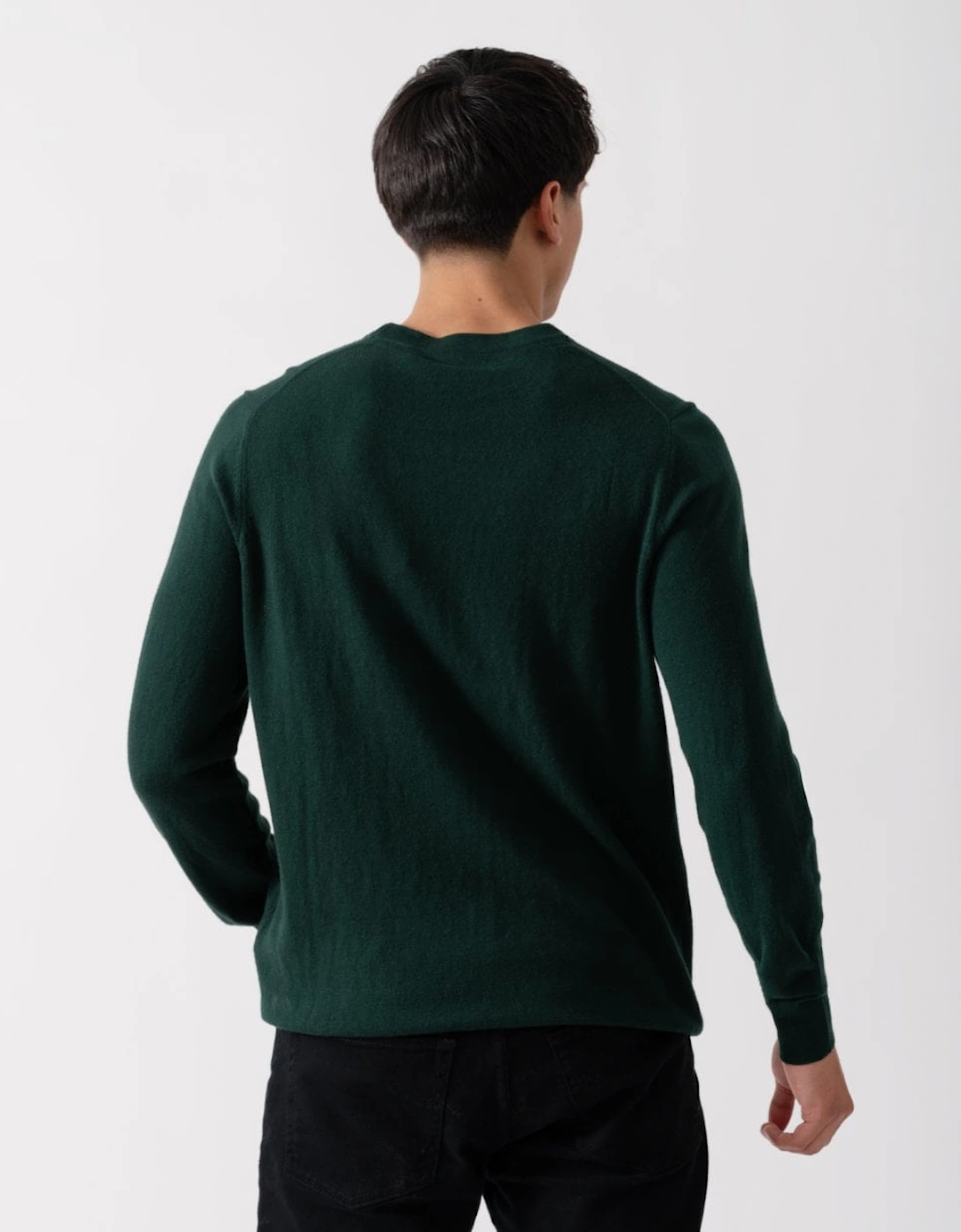 Lyle & Scott Cotton Merino Mens Crew Neck Jumper