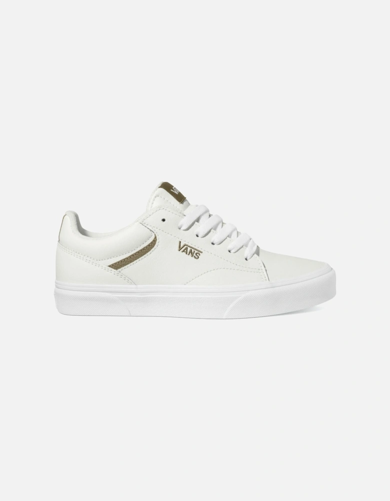 Womens Seldan Leather Low Rise Trainers