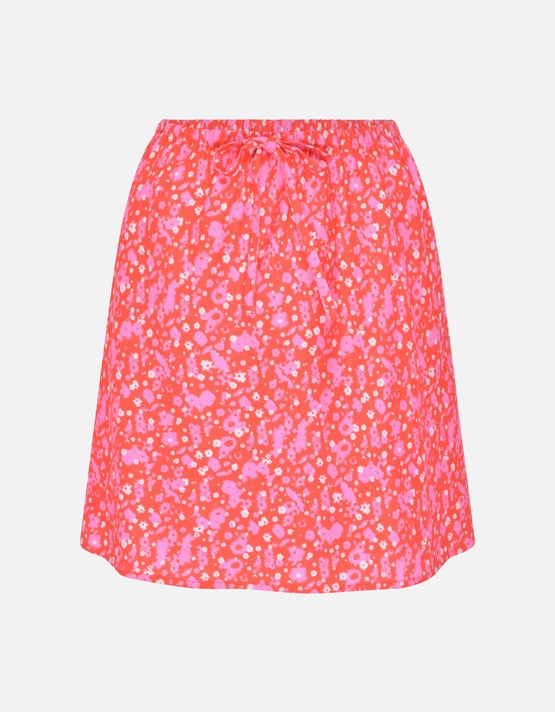 Nessa Floral Drawcord Mini Skirt