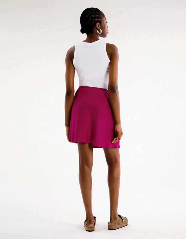 Nessa Drawcord Mini Skirt