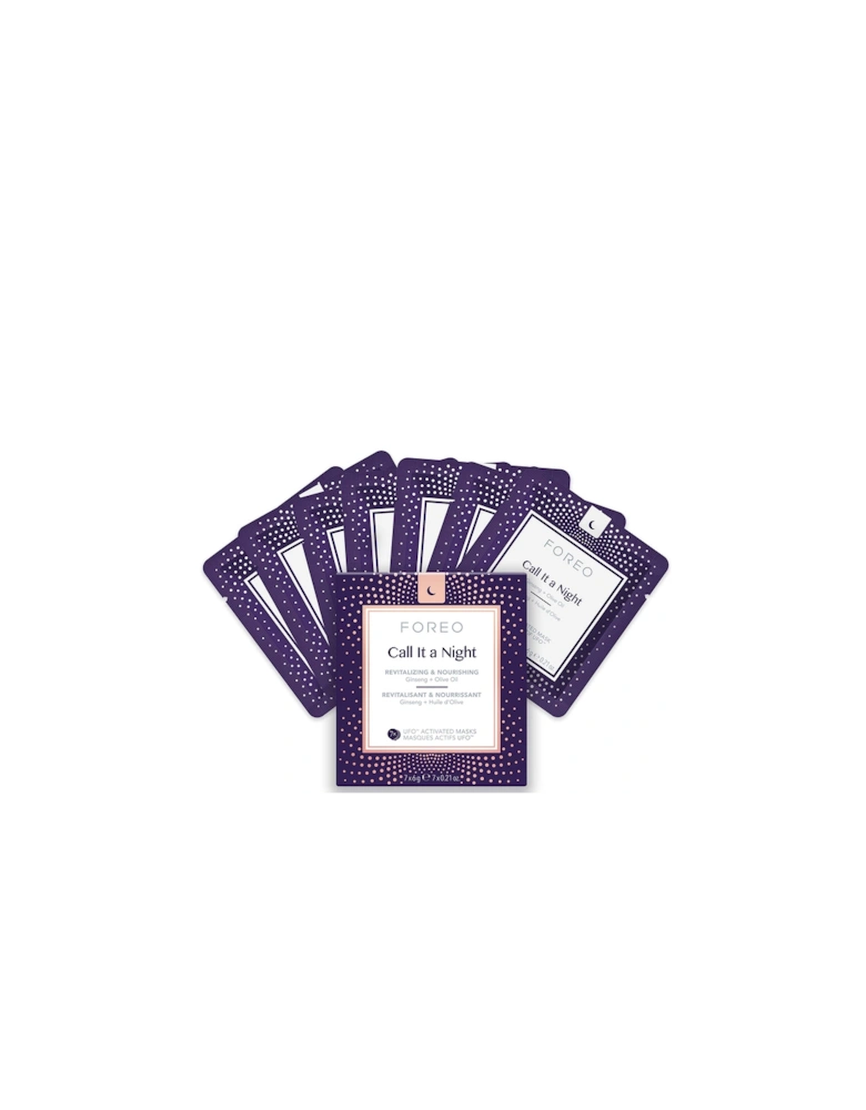 Call it a Night UFO/UFO Mini Nourishing and Revitalising Face Mask (7 Pack) - - Call it a Night UFO/UFO Mini Nourishing and Revitalising Face Mask (7 Pack) - Leah - Call it a Night UFO/UFO Mini Nourishing and Revitalising Face Mask (7 Pack) - Matilda - Call It a Night UFO-Activated Mask (7 Pack) - Komodo - Call It a Night UFO-Activated Mask (7 Pack) - Lucy - Call It a Night UFO-Activated Mask (7 Pack) - Tia