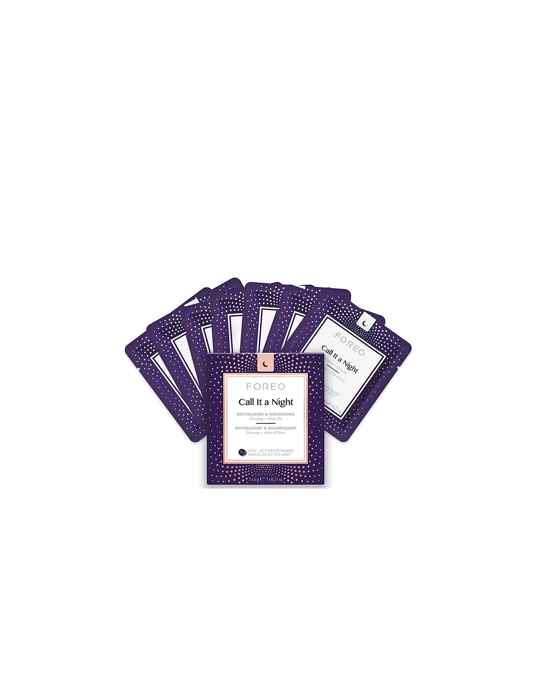 Call it a Night UFO/UFO Mini Nourishing and Revitalising Face Mask (7 Pack) - - Call it a Night UFO/UFO Mini Nourishing and Revitalising Face Mask (7 Pack) - Leah - Call it a Night UFO/UFO Mini Nourishing and Revitalising Face Mask (7 Pack) - Matilda - Call It a Night UFO-Activated Mask (7 Pack) - Komodo - Call It a Night UFO-Activated Mask (7 Pack) - Lucy - Call It a Night UFO-Activated Mask (7 Pack) - Tia, 2 of 1