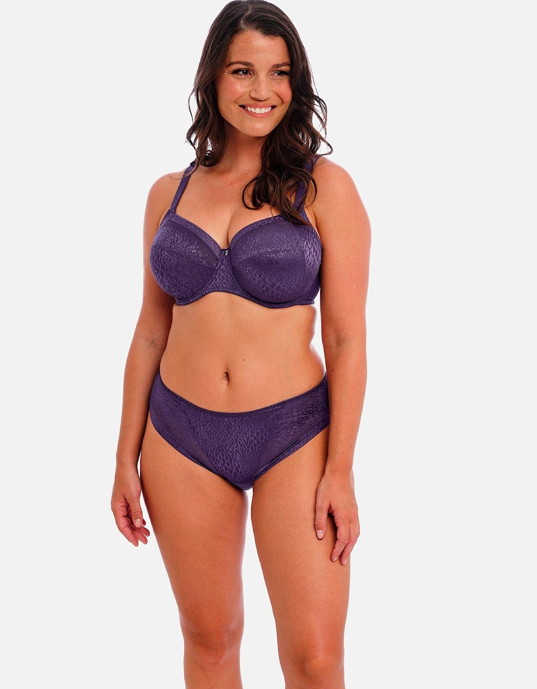 Envisage Underwired Full Cup Side Support Bra - Purple, 5 of 4