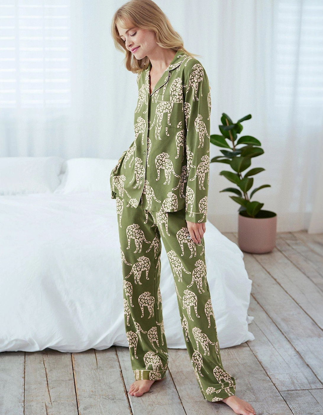 Button Up Long Set - Green, 2 of 1