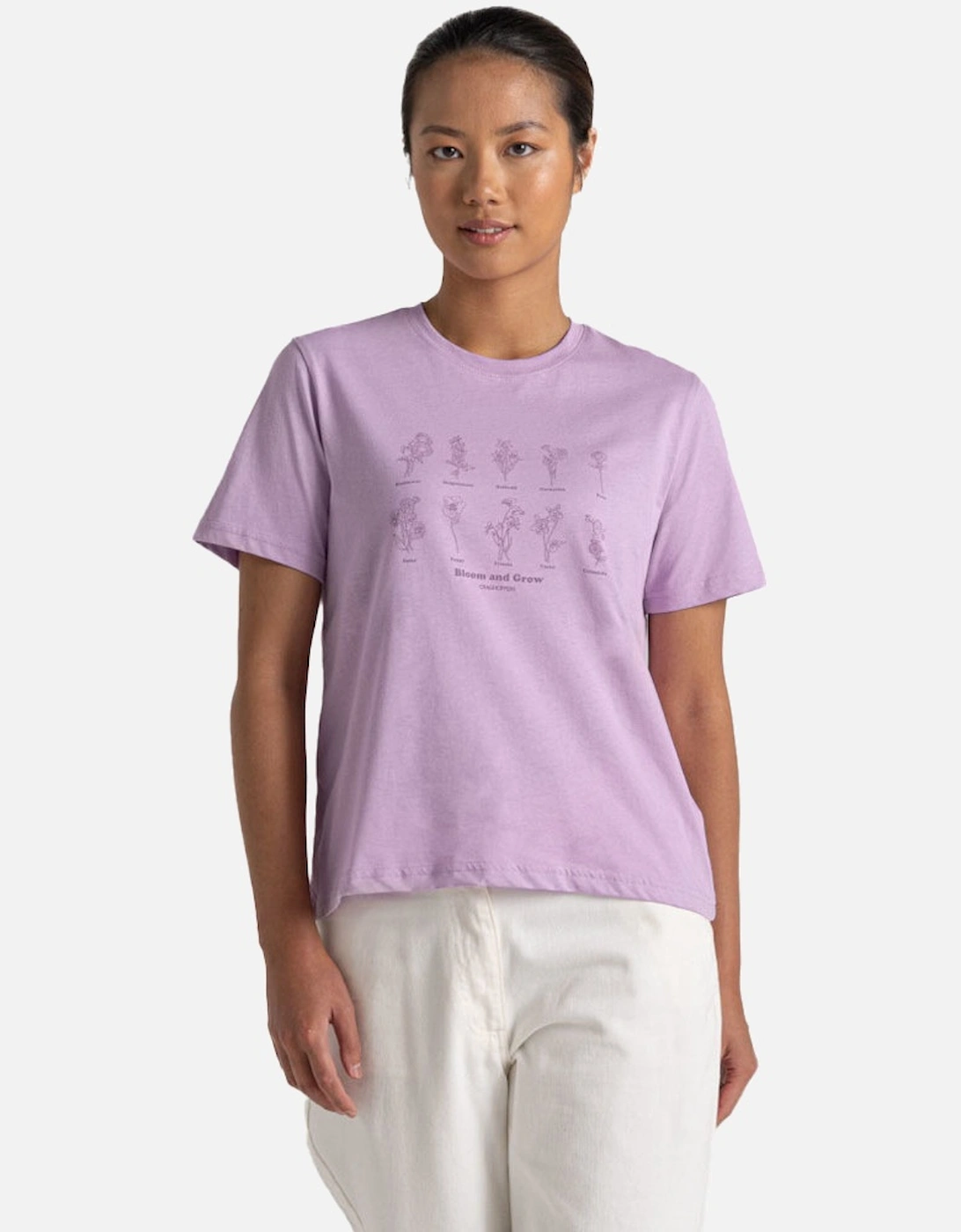 Womens Malibo Short Sleeve Graphic T Shirt, 4 of 3