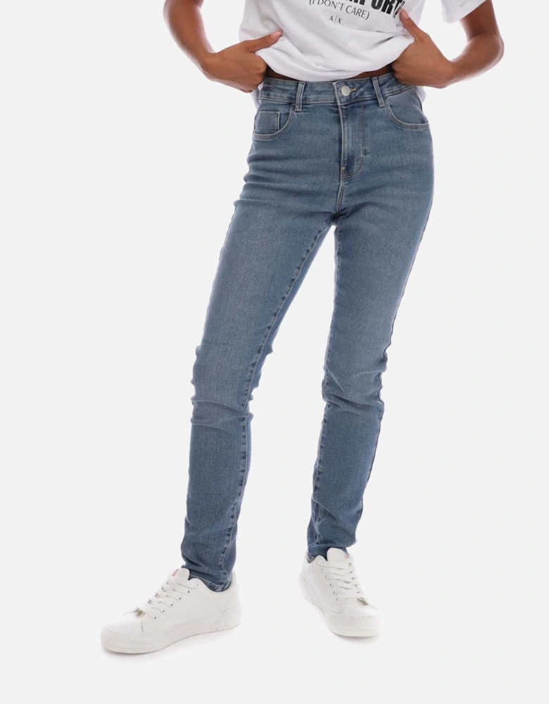 Elly Mid Rise Skinny Jeans