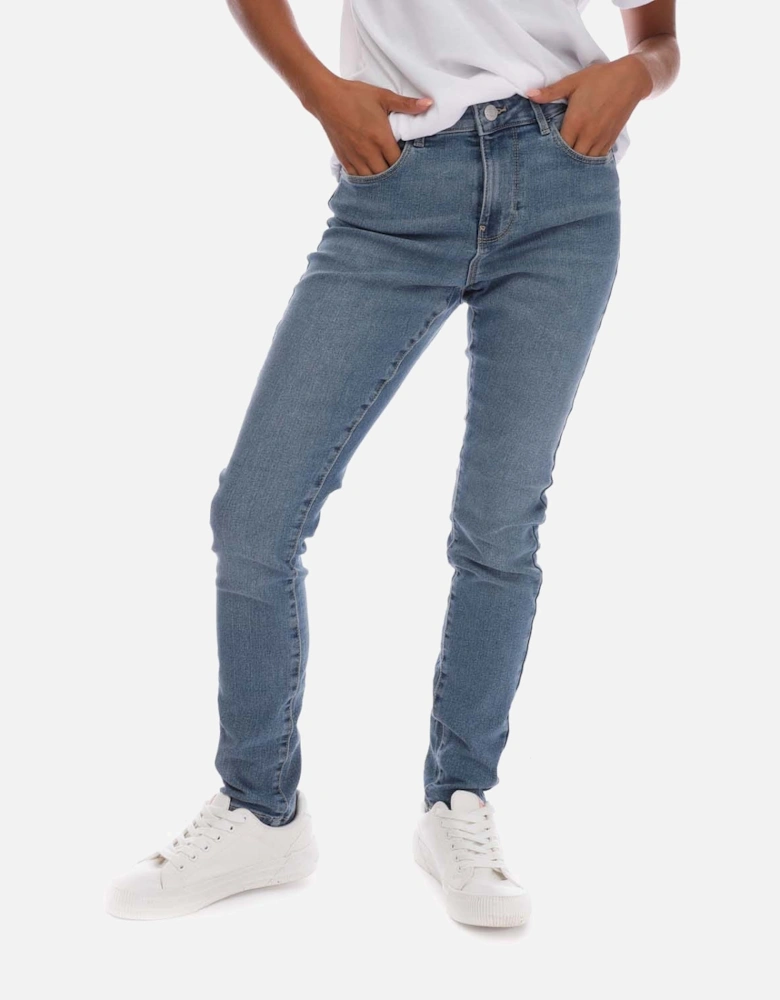 Elly Mid Rise Skinny Jeans