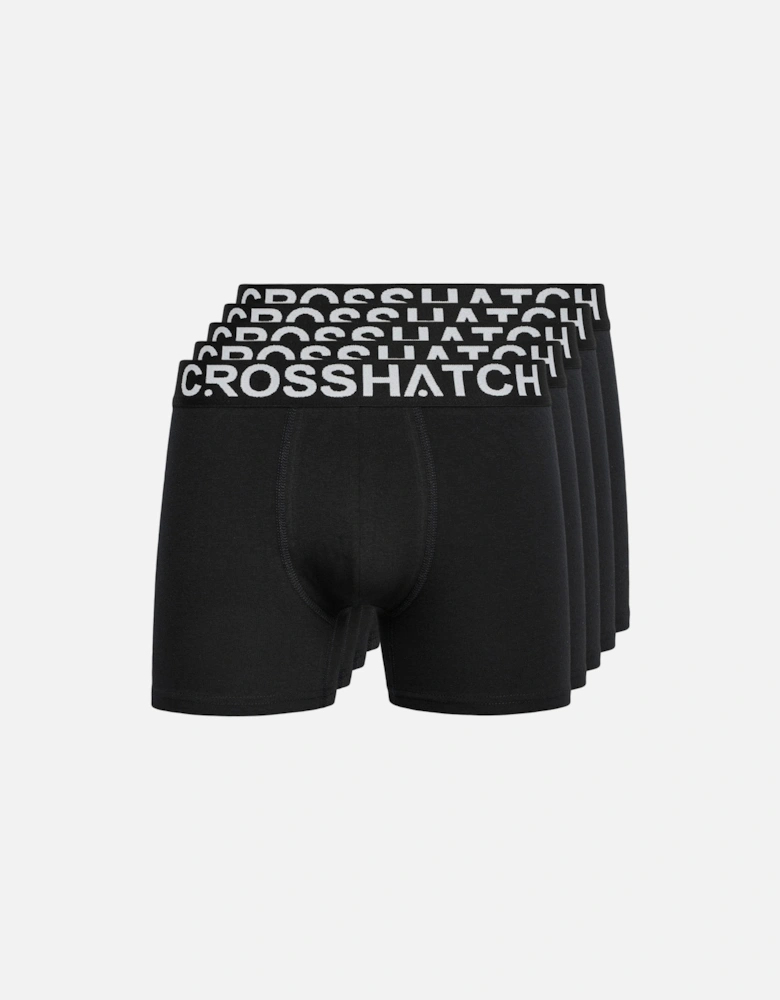 Crosshatch Mens Astral Boxer Shorts (Pack of 5)