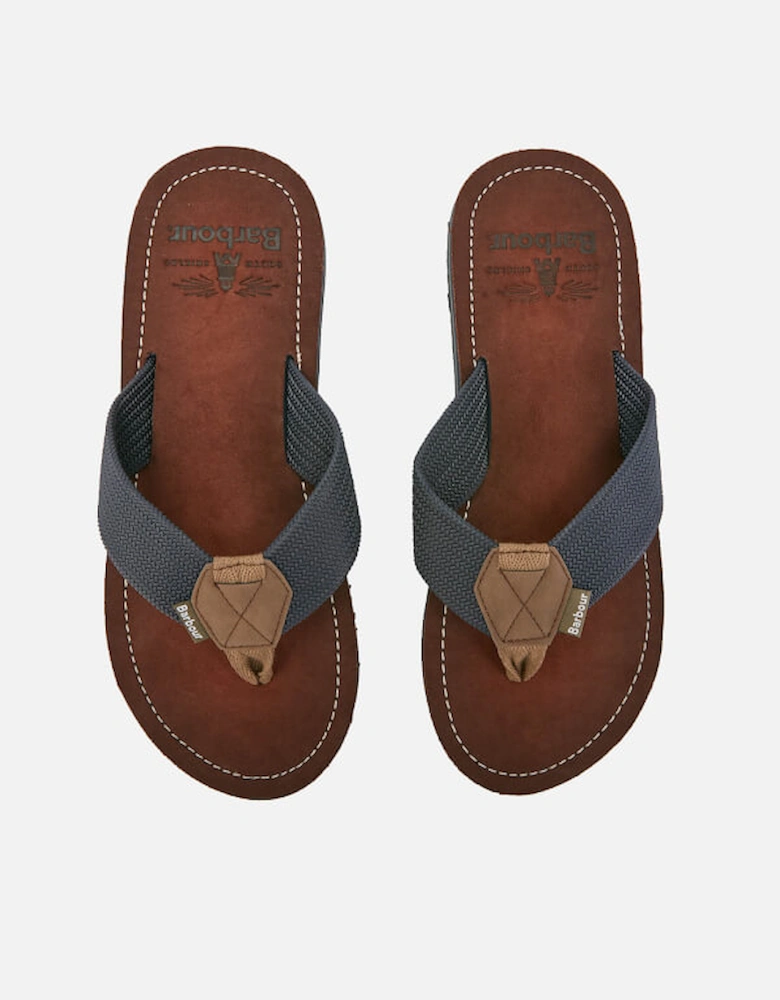 Men's Toeman Beach Toe Post Sandals - Navy