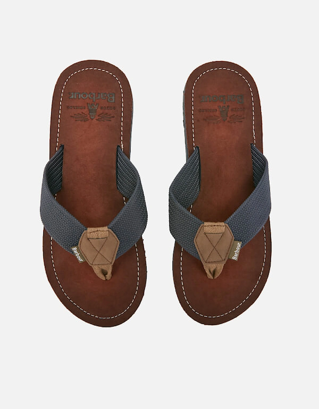 Men's Toeman Beach Toe Post Sandals - Navy, 2 of 1
