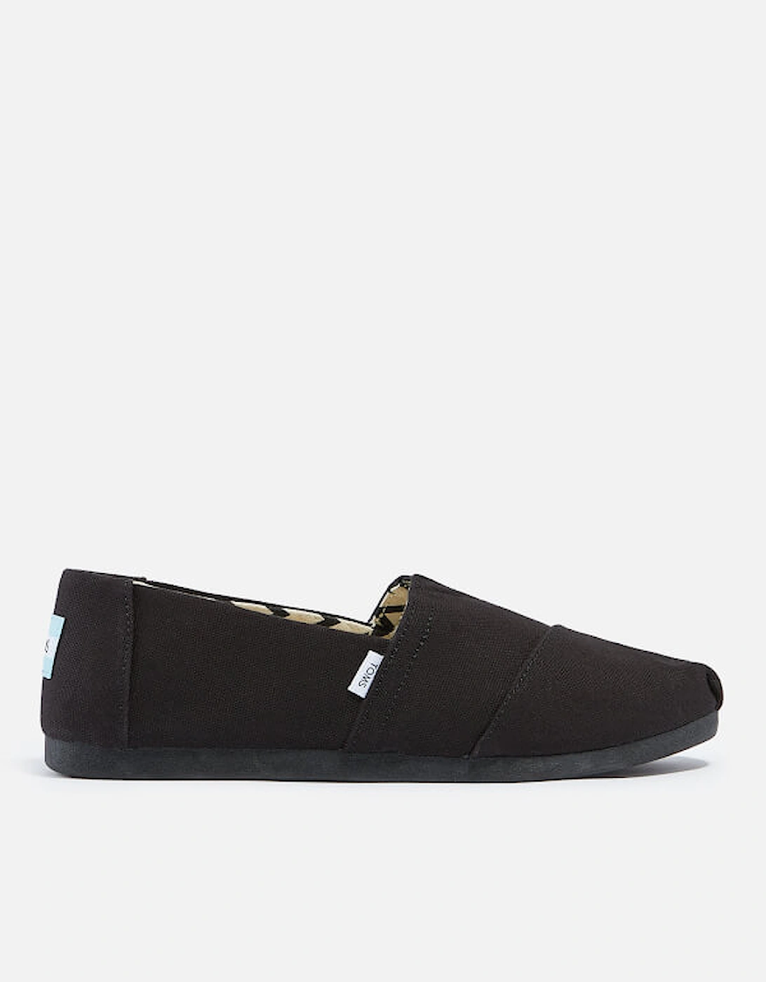 Men's Alpargata Vegan Canvas Pumps - Black/Black, 2 of 1