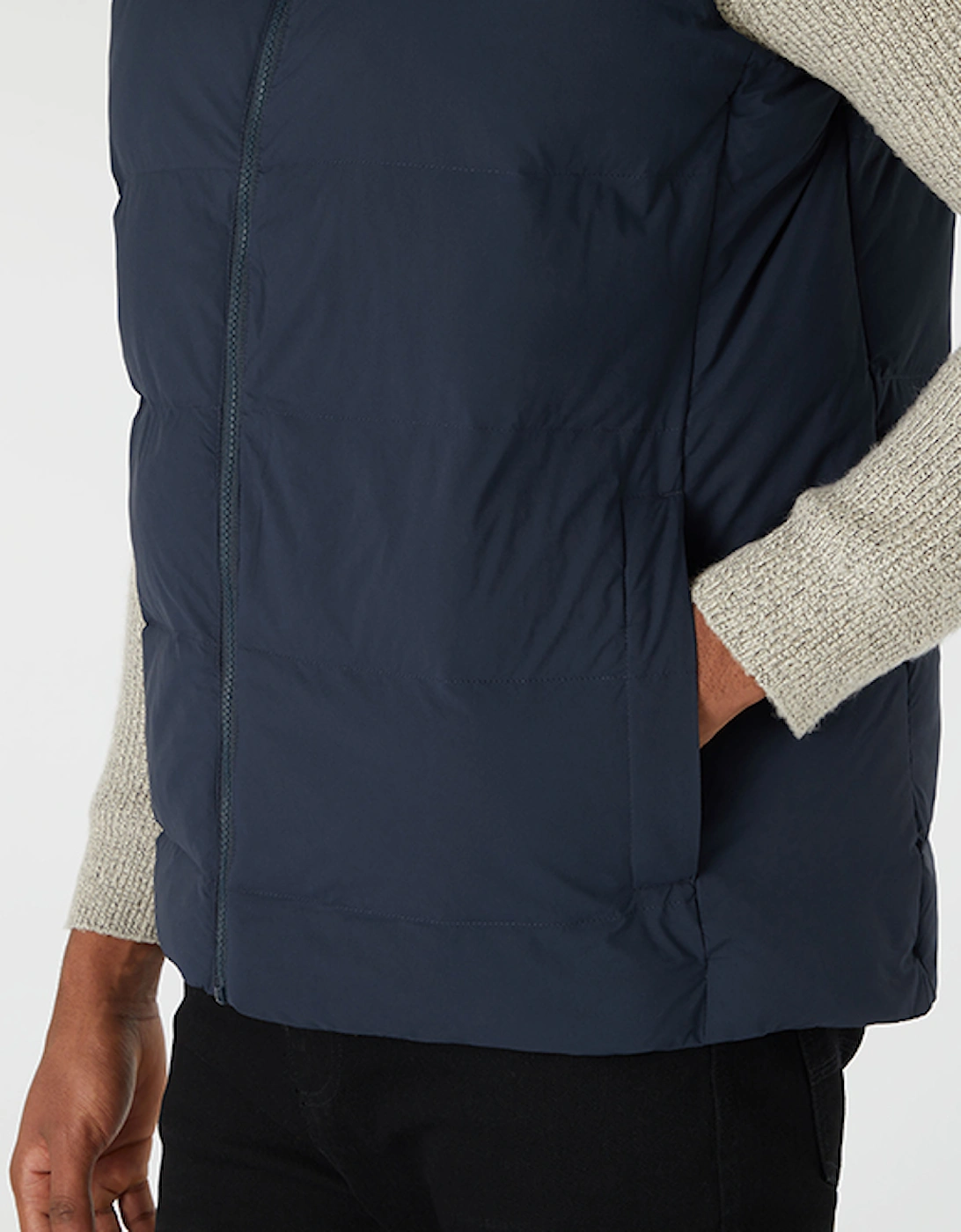 Men's Puffer Vest 597 Navy