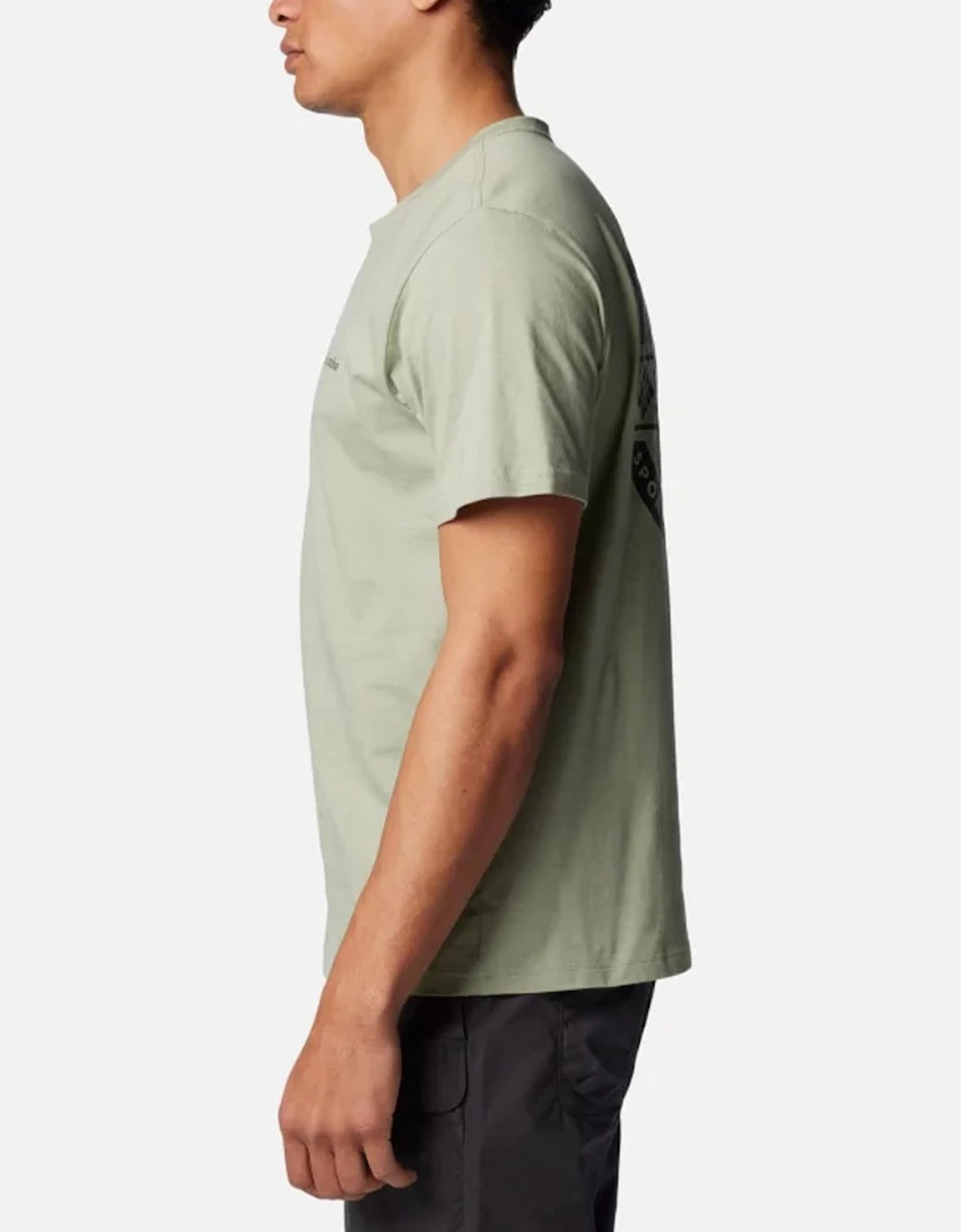 Men's Rapid Ridge™ Back Graphic Tee II Safari/Button