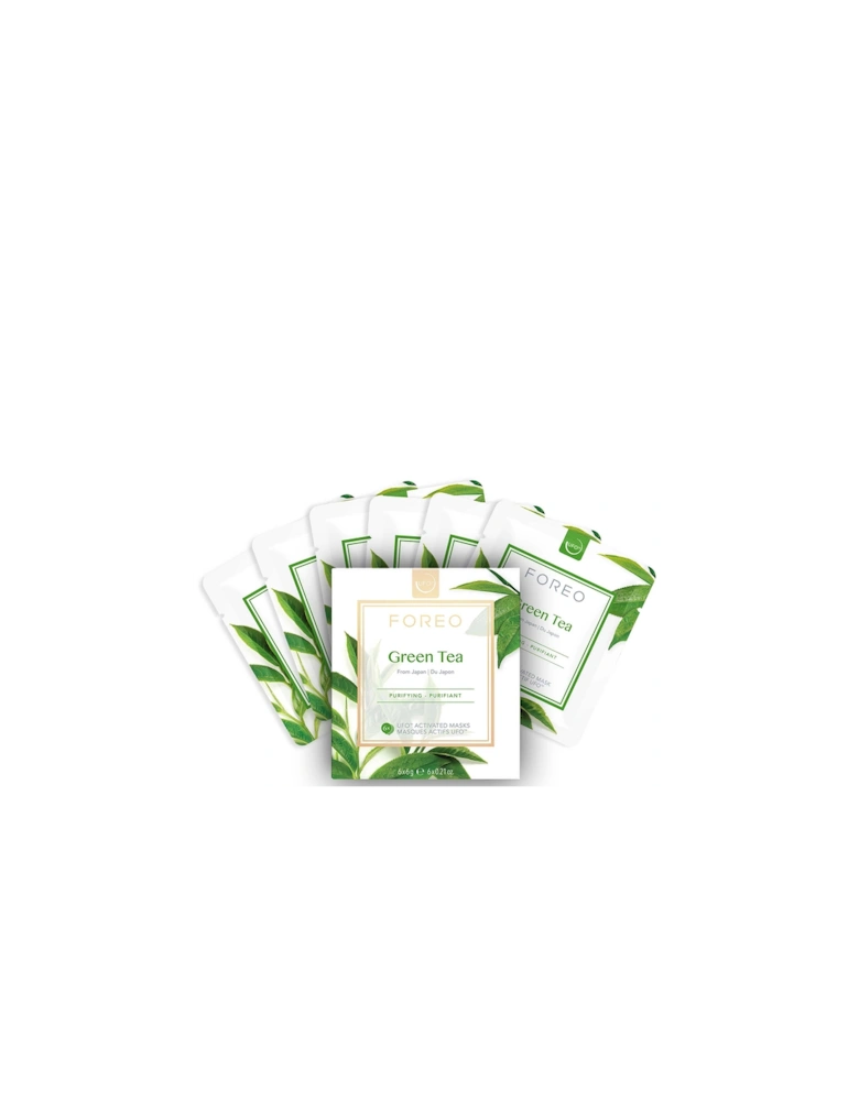 Green Tea UFO Purifying Face Mask (6 Pack) - - Green Tea UFO Purifying Face Mask (6 Pack) - Amelia - Green Tea UFO Purifying Face Mask (6 Pack) - Alexandra - Green Tea UFO Purifying Face Mask (6 Pack) - Courtney - Green Tea UFO Purifying Face Mask (6 Pack) - Zoey