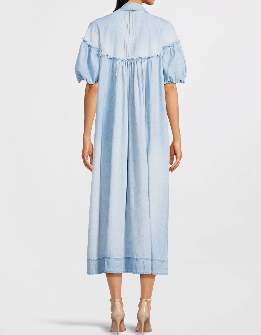 On The Road Midi Dress - Blue 