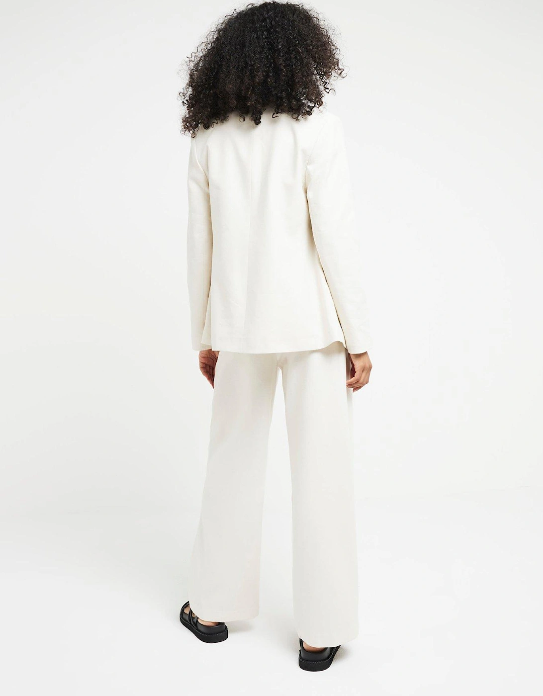 Linen Blazer - Cream