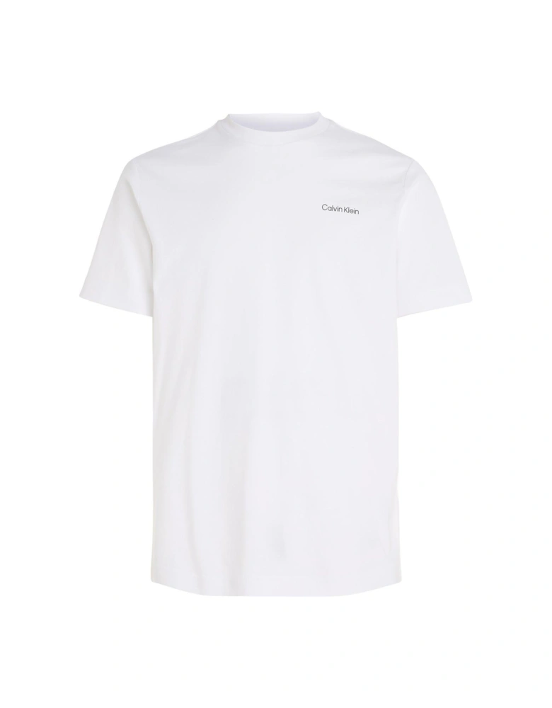 Micro Logo Interlock T-Shirt - White