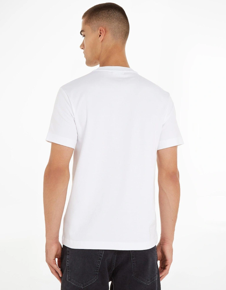 Micro Logo Interlock T-Shirt - White