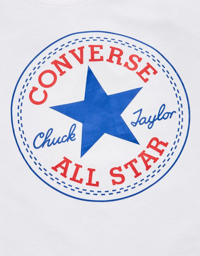 Junior Boys Chuck Patch T-Shirt - White