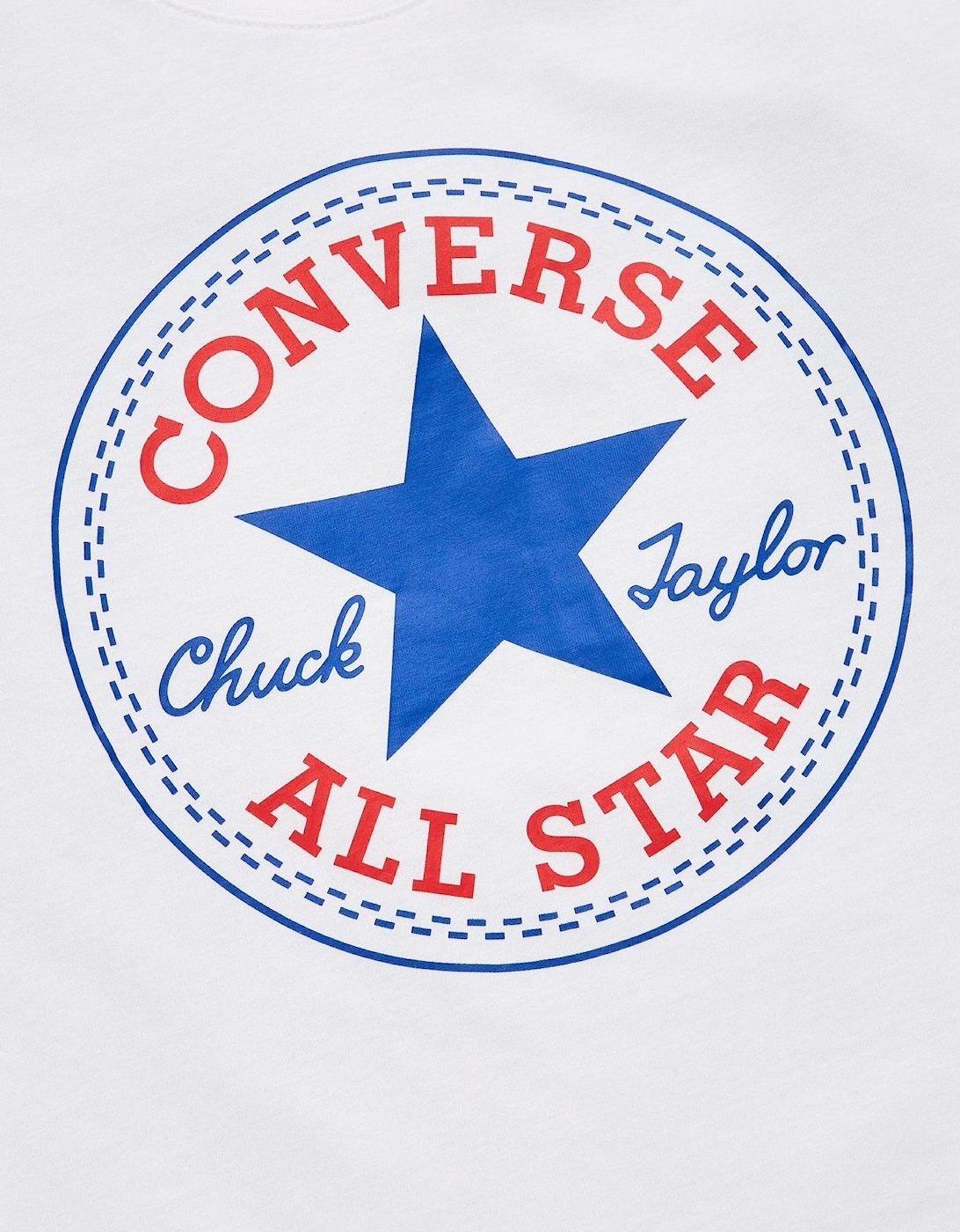 Junior Boys Chuck Patch T-Shirt - White